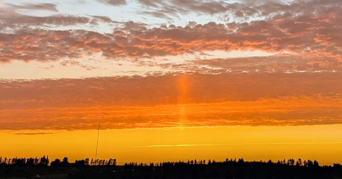 solnedgang